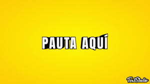 PAUTA CON NOSOTROS